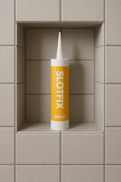 Slotfix kompatibler Kleb- und Dichtstoff Multiflex, 290 ml, transparent