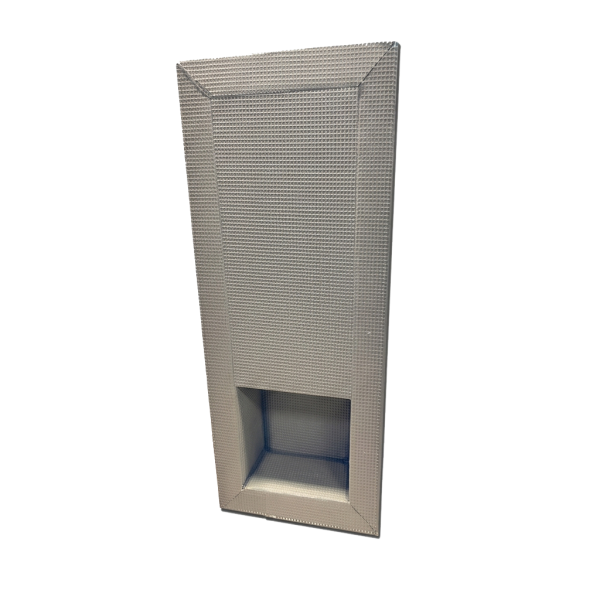 Slotfix® Typ 60x16x12 FC mit Frontabdeckung WC Nische als Toilettenpapierspender WC Rollen Magazin