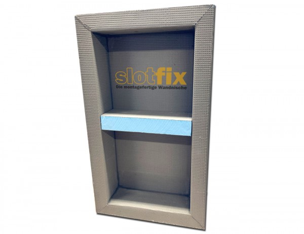 Slotfix® 60x30x10cm befliesbare montagefertige Wandnische Duschablage im Trockenbau mehr Stauraum